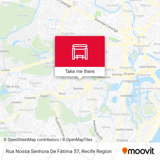 Rua Nossa Senhora De Fátima 57 map