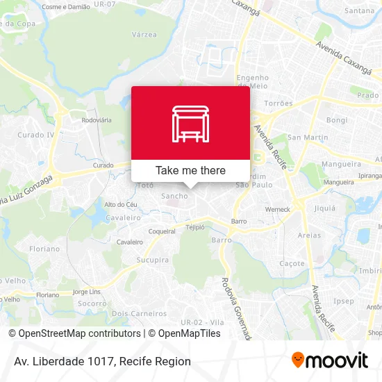 Av. Liberdade 1017 map