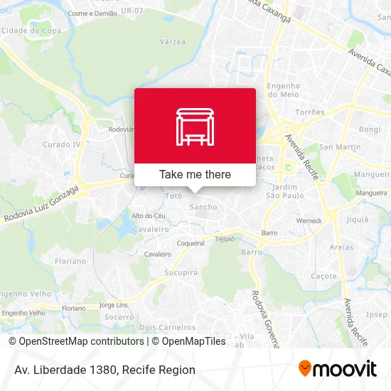 Av. Liberdade 1380 map
