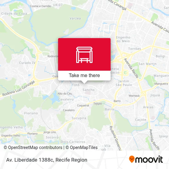 Av. Liberdade 1388c map
