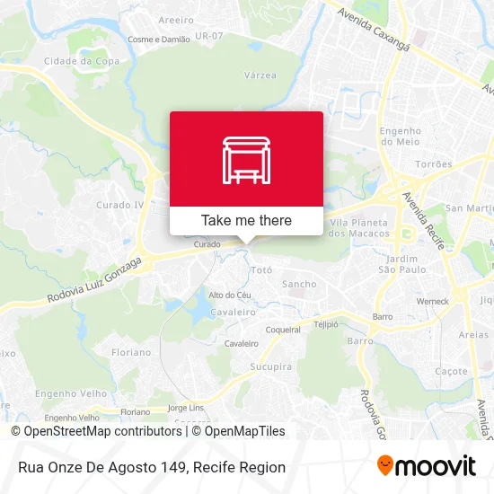 Rua Onze De Agosto 149 map