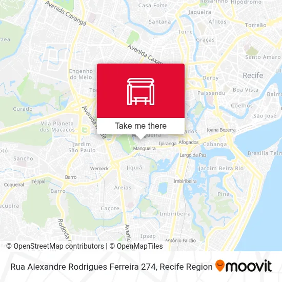 Rua Alexandre Rodrigues Ferreira 274 map