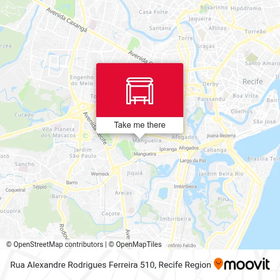 Rua Alexandre Rodrigues Ferreira 510 map