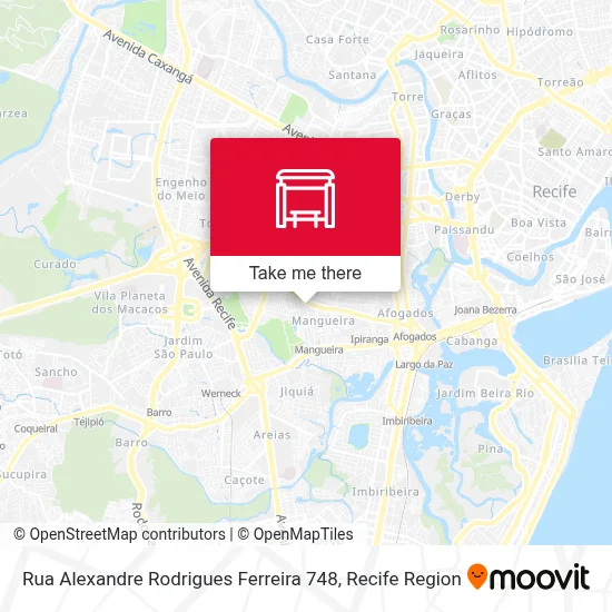 Rua Alexandre Rodrigues Ferreira 748 map