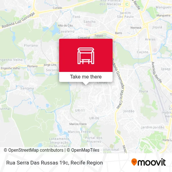 Rua Serra Das Russas 19c map