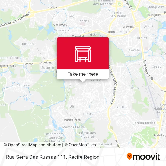 Rua Serra Das Russas 111 map