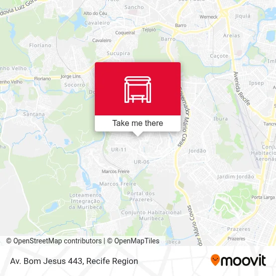 Av. Bom Jesus 443 map