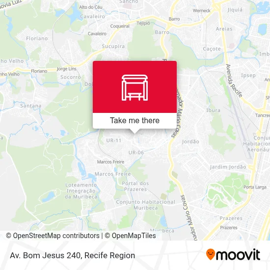 Av. Bom Jesus 240 map