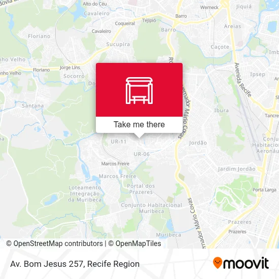 Av. Bom Jesus 257 map