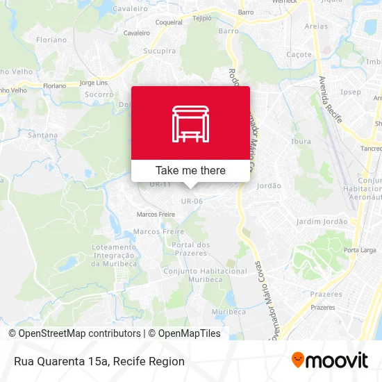 Rua Quarenta 15a map