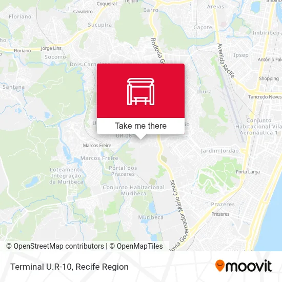 Terminal U.R-10 map