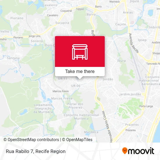 Rua Rabilo 7 map