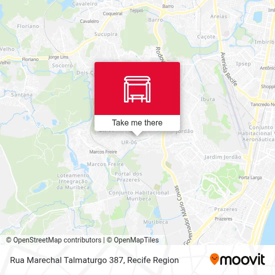 Rua Marechal Talmaturgo 387 map