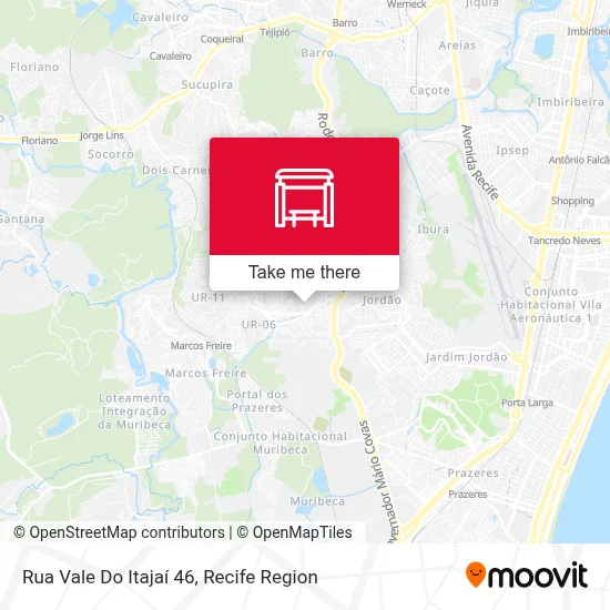 Rua Vale Do Itajaí 46 map