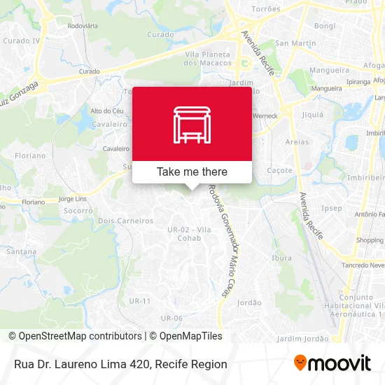 Rua Dr. Laureno Lima 420 map