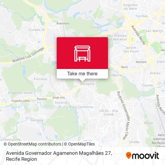 Avenida Governador Agamenon Magalhães 27 map