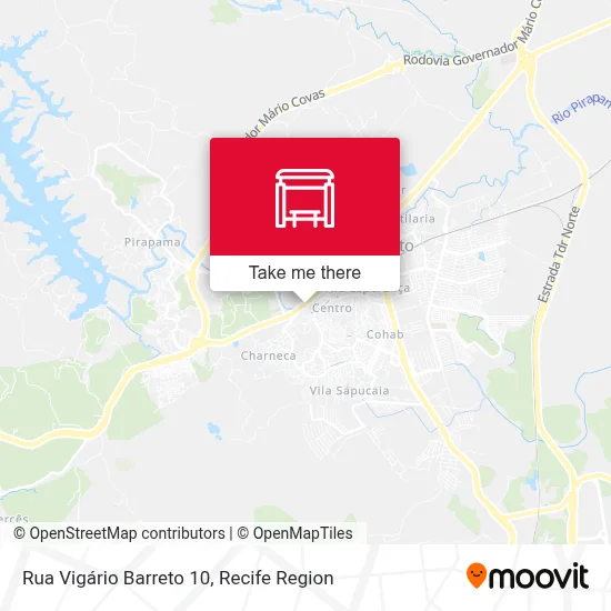 Rua Vigário Barreto 10 map