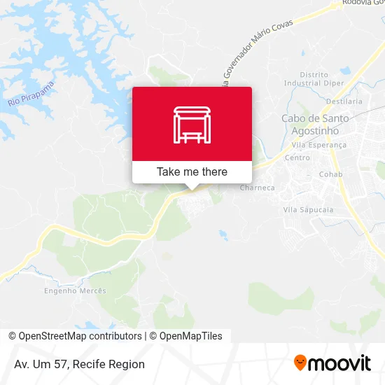 Av. Um 57 map