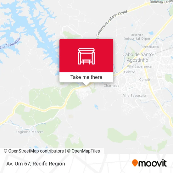 Av. Um 67 map