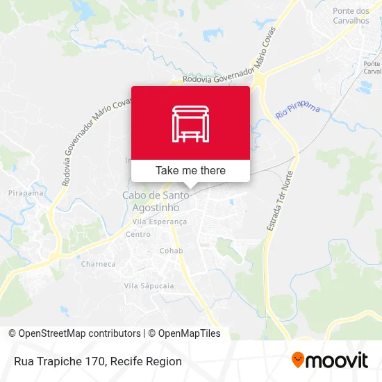 Rua Trapiche 170 map