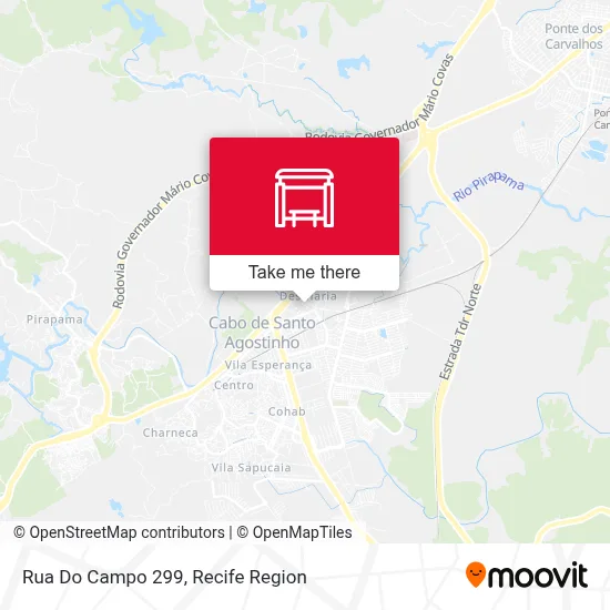 Rua Do Campo 299 map