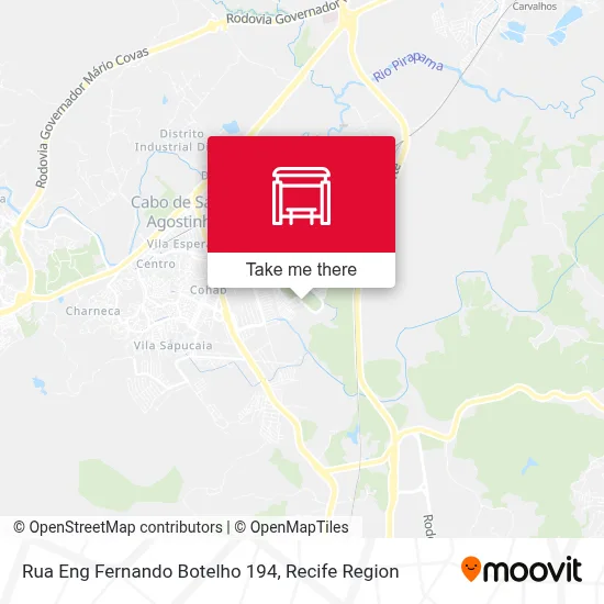 Rua Eng Fernando Botelho 194 map