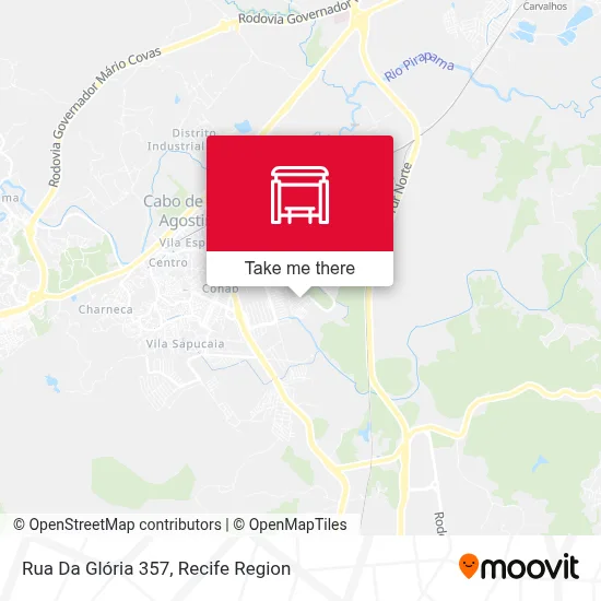 Rua Da Glória 357 map