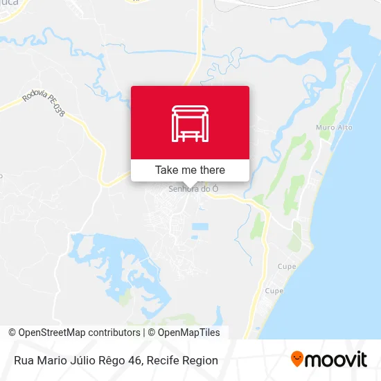 Rua Mario Júlio Rêgo 46 map