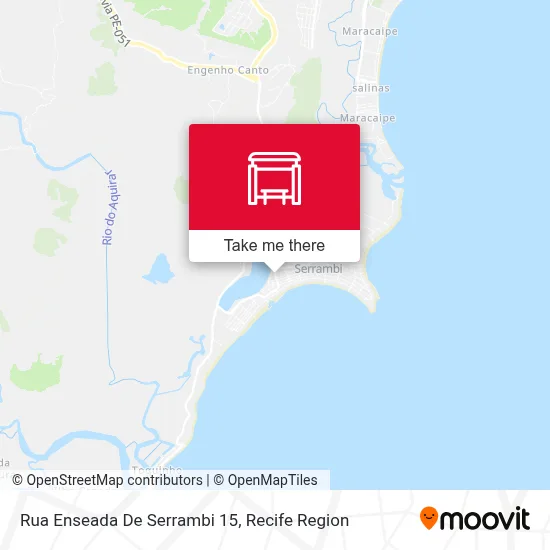 Rua Enseada De Serrambi 15 map