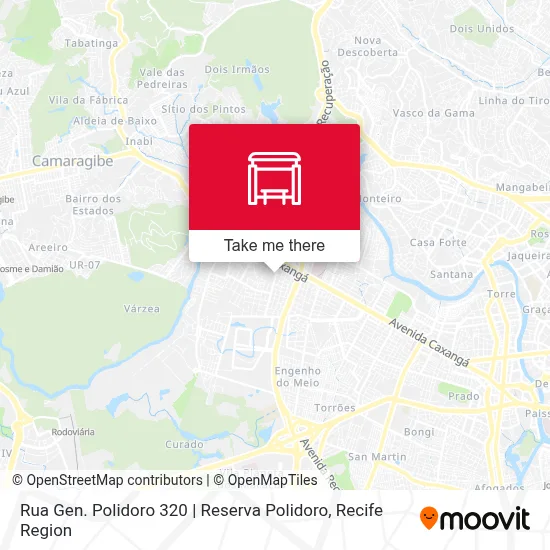 Rua Gen. Polidoro 320 | Reserva Polidoro map