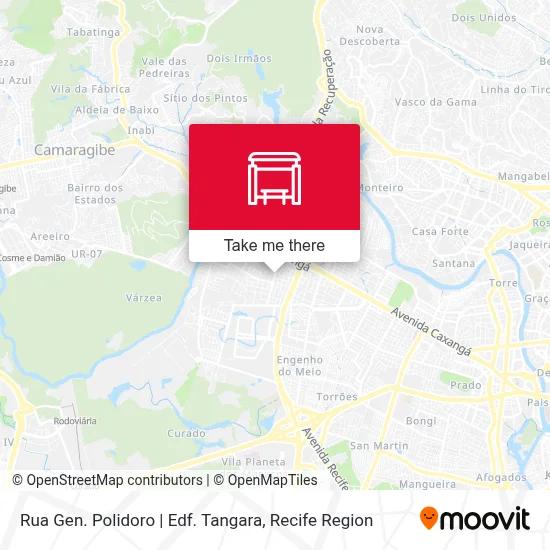 Rua Gen. Polidoro | Edf. Tangara map