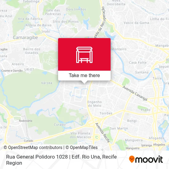 Rua General Polidoro 1028 | Edf. Rio Una map