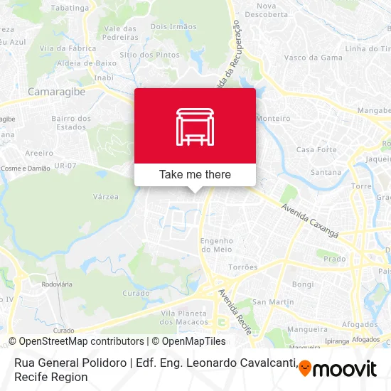 Rua General Polidoro | Edf. Eng. Leonardo Cavalcanti map