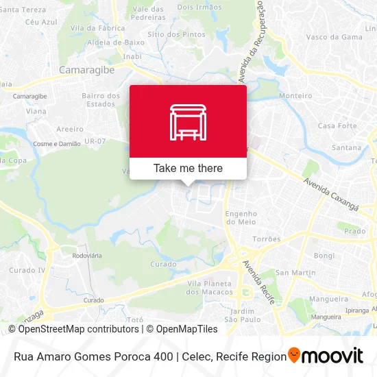 Rua Amaro Gomes Poroca 400 | Celec map