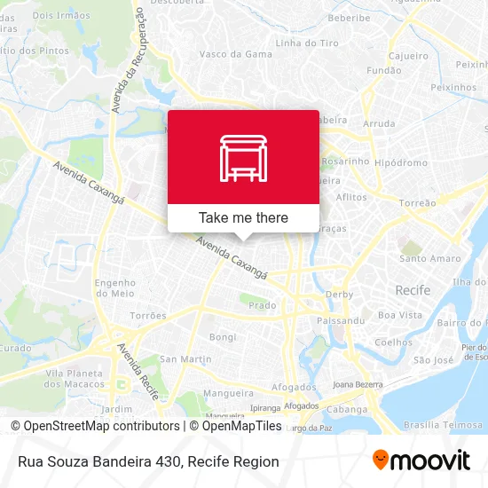 Rua Souza Bandeira 430 map