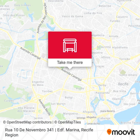 Rua 10 De Novembro 341 | Edf. Marina map