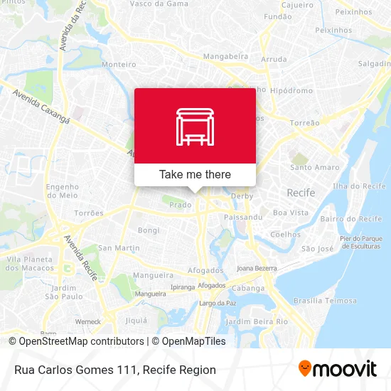 Rua Carlos Gomes 111 map