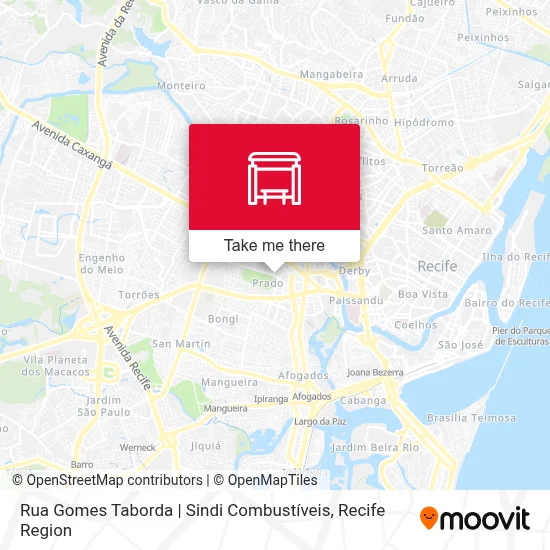 Rua Gomes Taborda | Sindi Combustíveis map