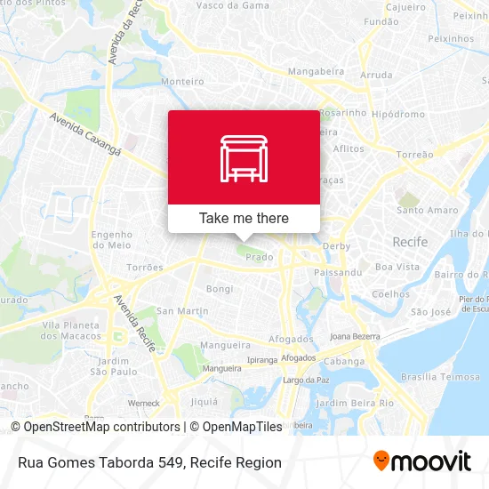 Rua Gomes Taborda 549 map