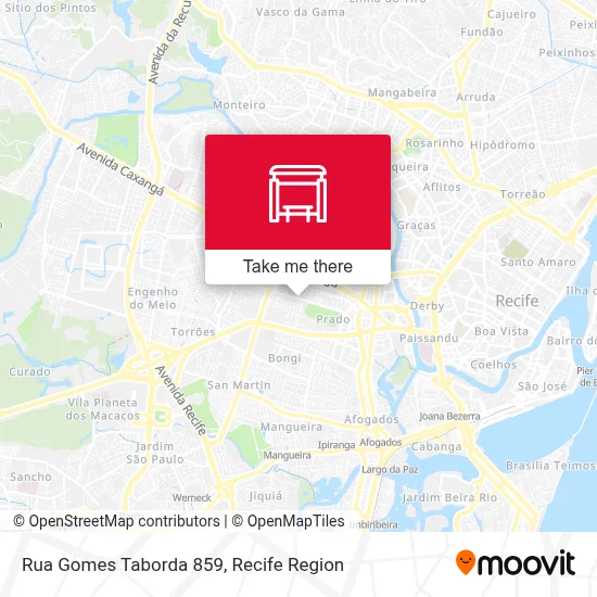 Rua Gomes Taborda 859 map