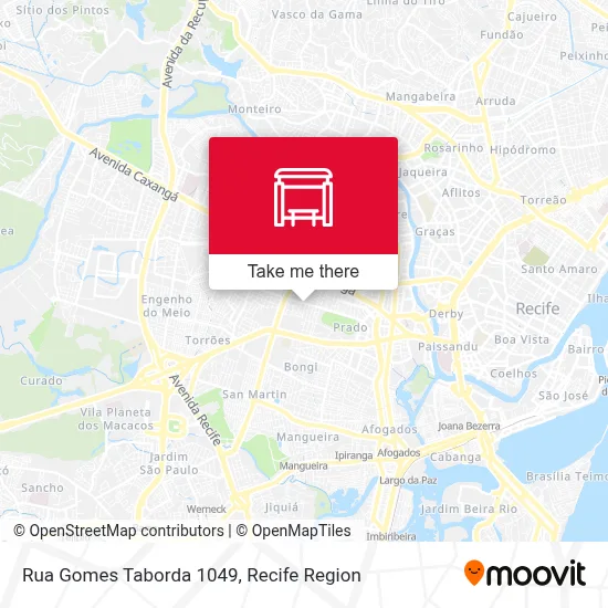 Rua Gomes Taborda 1049 map