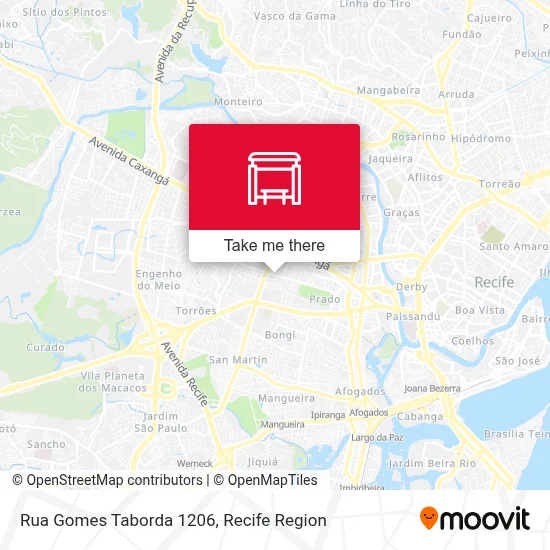 Rua Gomes Taborda 1206 map