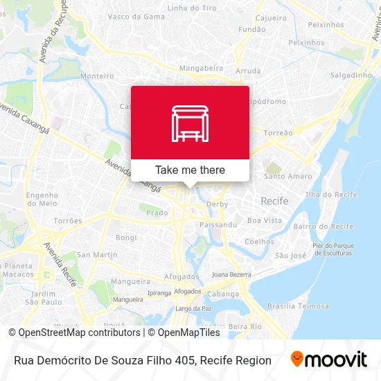 Rua Demócrito De Souza Filho 405 map