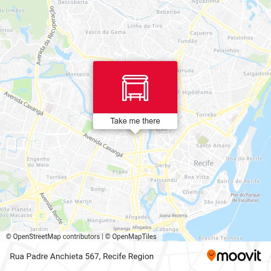Rua Padre Anchieta 567 map