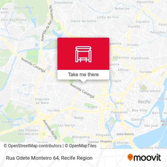 Rua Odete Monteiro 64 map
