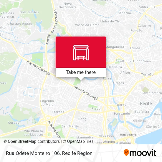 Rua Odete Monteiro 106 map