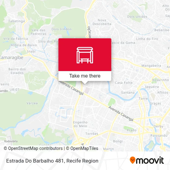 Estrada Do Barbalho 481 map