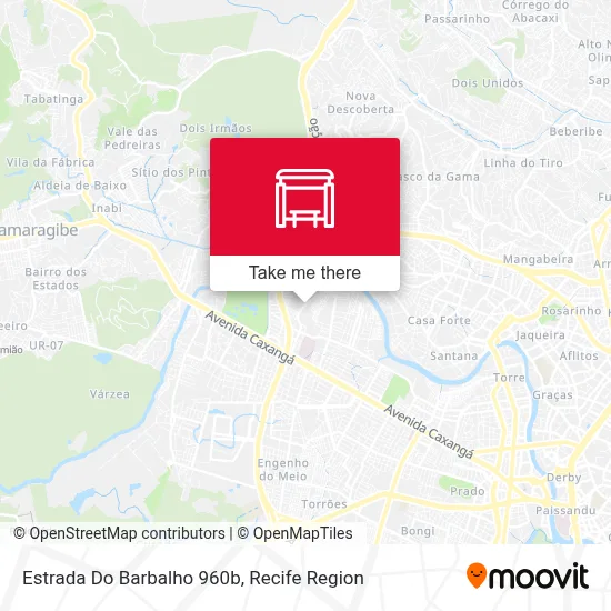 Estrada Do Barbalho 960b map