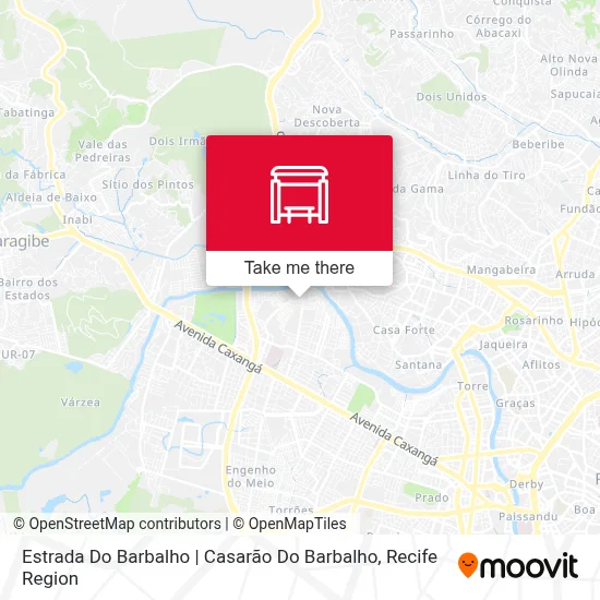 Estrada Do Barbalho | Casarão Do Barbalho map