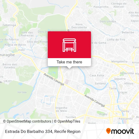 Estrada Do Barbalho 334 map